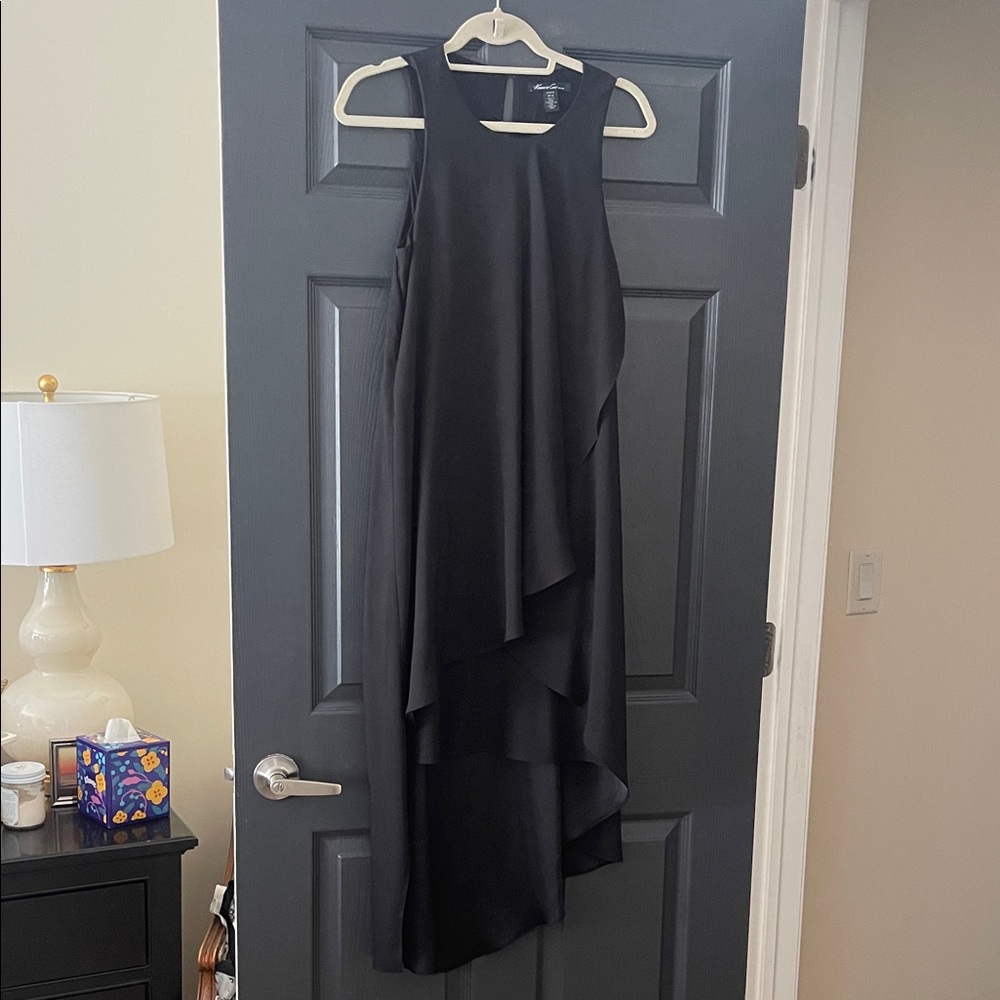Kenneth Cole New York Black High Low Dress